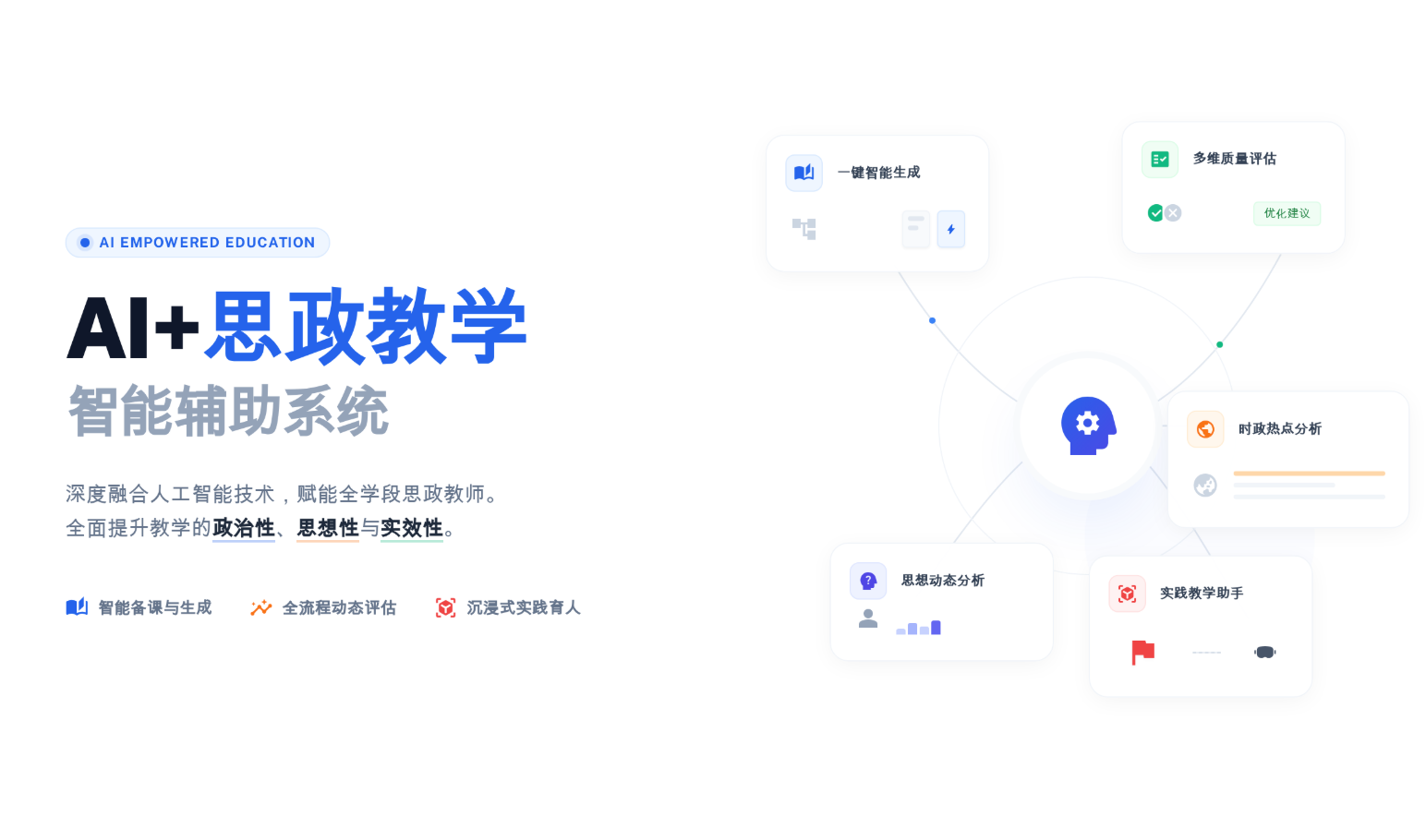 AI思政教学创新解决方案