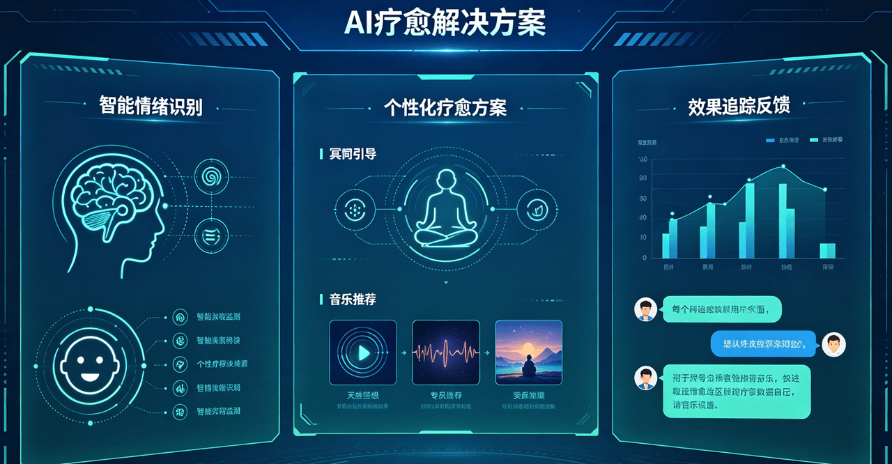 AI心理疗愈系统解决方案